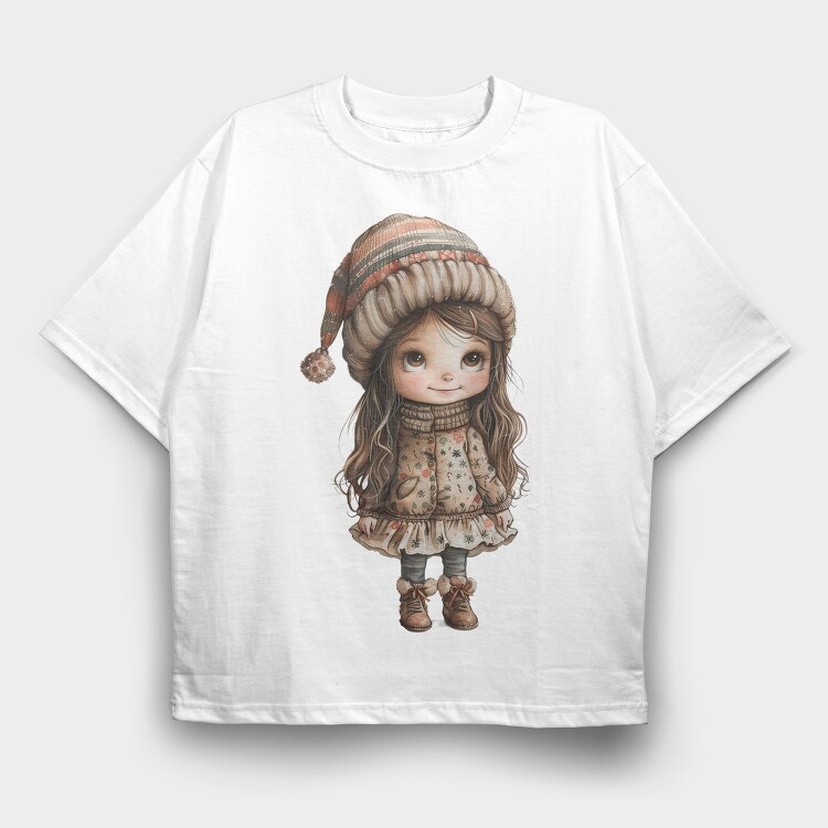 Sugar Snow Princess, Tricou Oversize Barbati (Unisex)