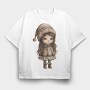Sugar Snow Princess, Tricou Oversize Barbati (Unisex)