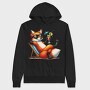 Summer Fox Cocktail, Hanorac Oversize Barbati (Unisex)
