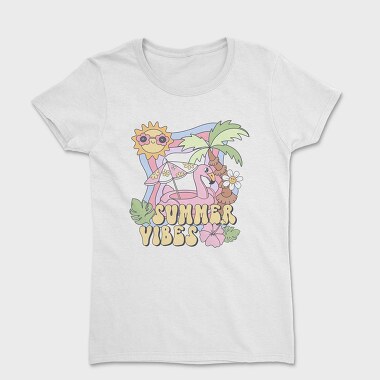 Summer Vibes Groovy, Tricou Femei