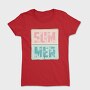 Summer Vibes Palm Tree, Tricou Femei