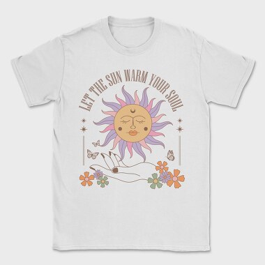 Sun Soul Flowers, Tricou Barbati (Unisex)