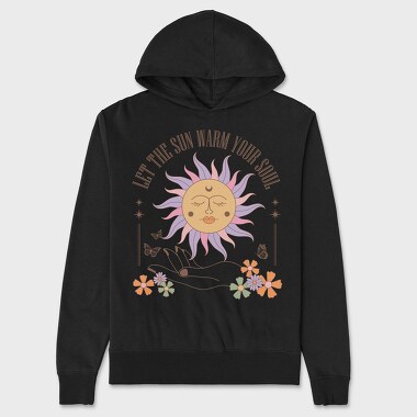 Sun Soul Flowers, Hanorac Oversize Barbati (Unisex)
