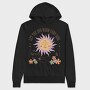 Sun Soul Flowers, Hanorac Oversize Barbati (Unisex)