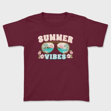 Sunglasses Summer Vibes, Tricou Copii