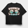 Sunglasses Summer Vibes, Tricou Oversize Barbati (Unisex)