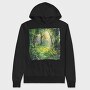 Sunlight Magic Garden, Hanorac Oversize Barbati (Unisex)