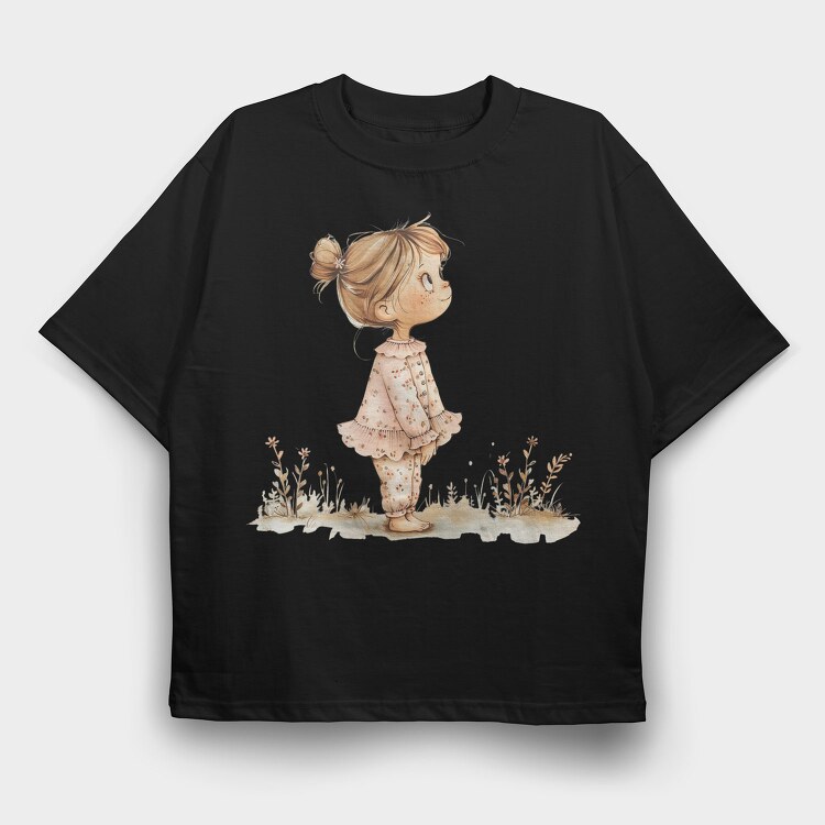 Sunny Afternoon Serenity, Tricou Oversize Barbati (Unisex)
