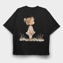 Sunny Afternoon Serenity, Tricou Oversize Barbati (Unisex)