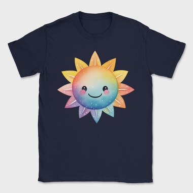Sunny Face Clipart, Tricou Barbati (Unisex)