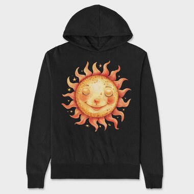 Sunny Face Stars, Hanorac Oversize Barbati (Unisex)