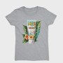 Sunscreen Floral Leaves, Tricou Femei