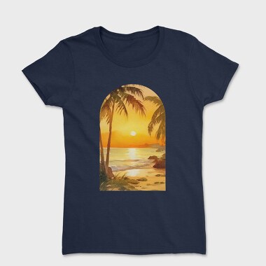 Sunset Lover Beach, Tricou Femei
