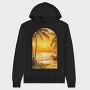 Sunset Lover Beach, Hanorac Oversize Barbati (Unisex)