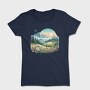 Sunset Mountain Flora, Tricou Femei