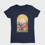 Sunset Mushroom Light, Tricou Femei