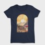 Sunset Mushrooms Light, Tricou Femei