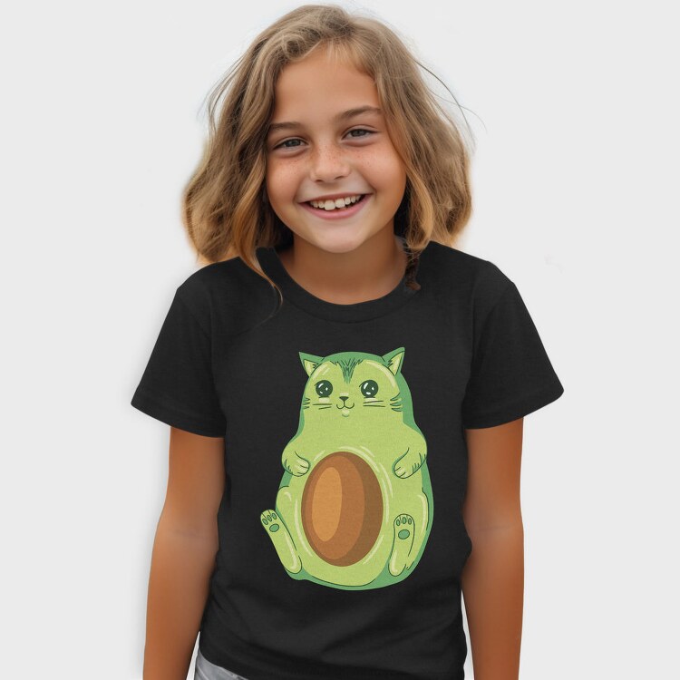 Avocado Cat, Tricou Copii