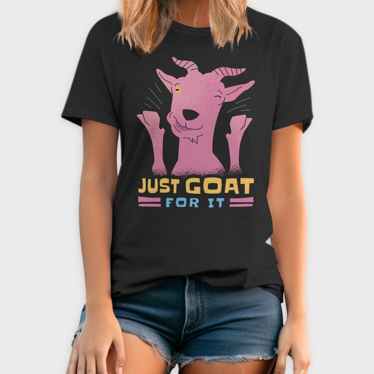 Just Goat For It, Tricou Barbati (Unisex)