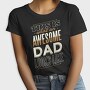 Awesome Dad Father, Tricou Femei
