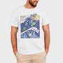 Kanagawa Wave Frogs Japanese, Tricou Barbati (Unisex)