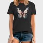 Vibrant Traditional Butterfly, Tricou Barbati (Unisex)