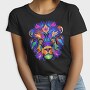 Colorful Lion Head, Tricou Femei