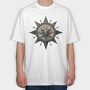 Steampunk Star Arms, Tricou Oversize Barbati (Unisex)