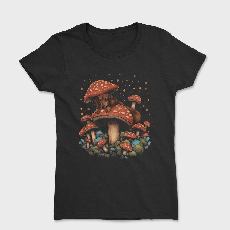 Moshrooms Dog, Tricou Femei