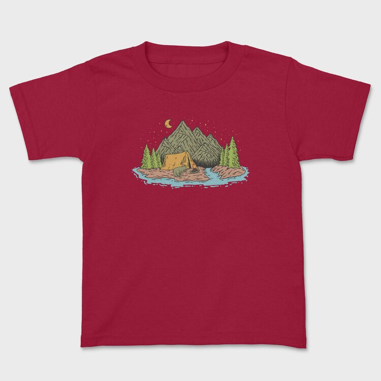 Camping Lake, Tricou Copii