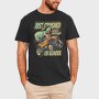 Awesome T Rex Monster Truck Dino School, Tricou Barbati (Unisex)