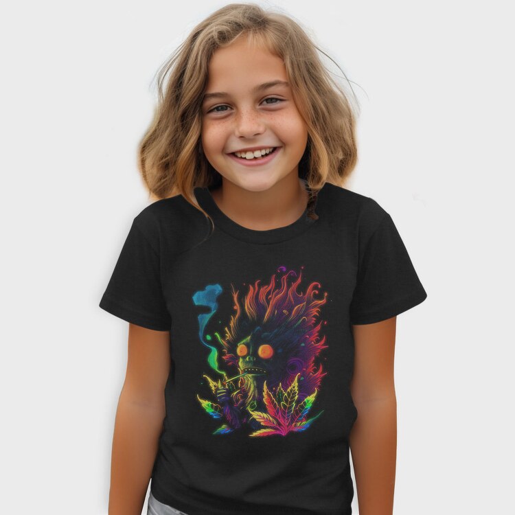 Colorful Monster Cannabis, Tricou Copii