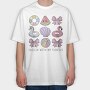 Summer Floaties Groovy, Tricou Oversize Barbati (Unisex)