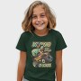 Awesome T Rex Monster Truck Dino School, Tricou Copii