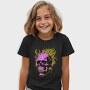 Flaming Punk Skull, Tricou Copii
