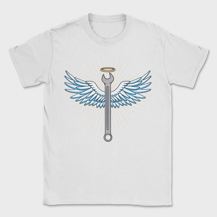 Angel Wrench, Tricou Barbati (Unisex)