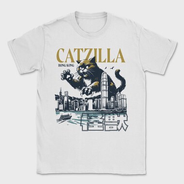 Catzilla Monster, Tricou Barbati (Unisex)