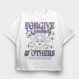 Celestial Forgiveness Quote Nc, Tricou Oversize Barbati (Unisex)