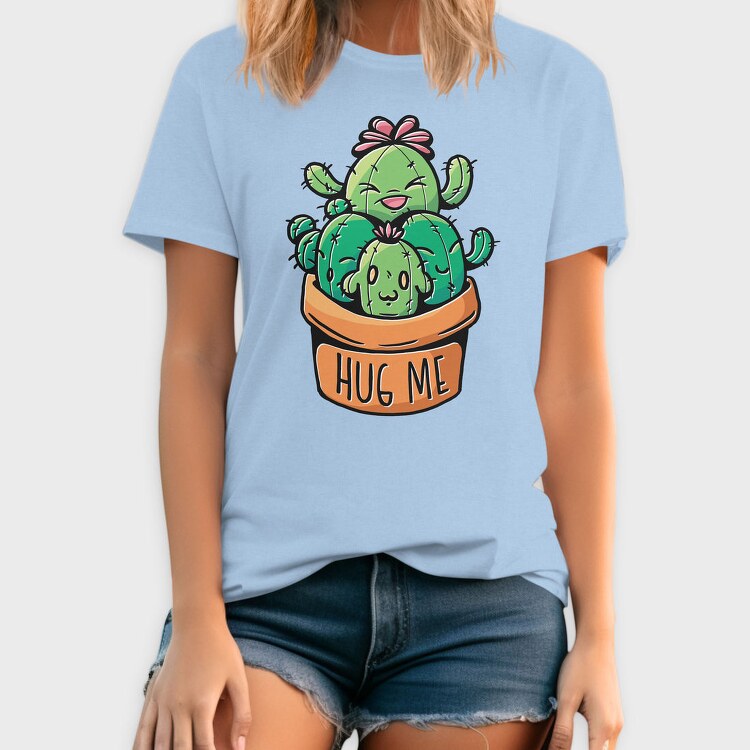 Cacti Hug, Tricou Barbati (Unisex)