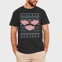 Axolotl Christmas Sweater Ugly, Tricou Barbati (Unisex)