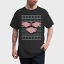 Axolotl Christmas Sweater Ugly, Tricou Barbati (Unisex)