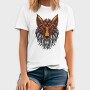 Mandala Fox Color 001, Tricou Barbati (Unisex)