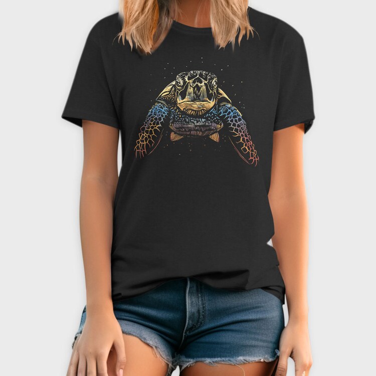 Colorful Turtle Colours, Tricou Barbati (Unisex)