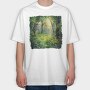 Sunlight Magic Garden, Tricou Oversize Barbati (Unisex)