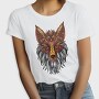 Mandala Fox Color 001, Tricou Femei