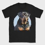 Mosaic Rottweiler, Tricou Barbati (Unisex)