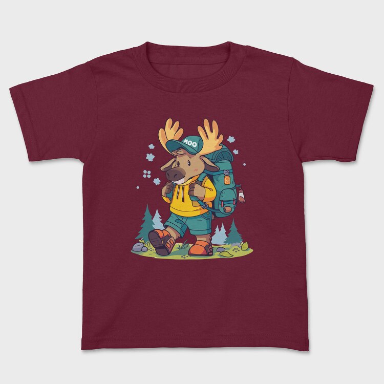 Moose Hiking, Tricou Copii
