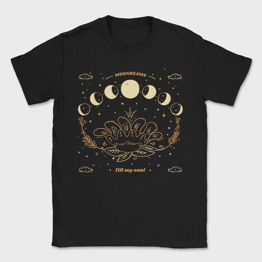 Moonbeams Fill My Soul, Tricou Barbati (Unisex)