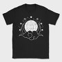 Moon Phases Monochrome, Tricou Barbati (Unisex)