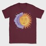 Moon and Sun Color, Tricou Barbati (Unisex)